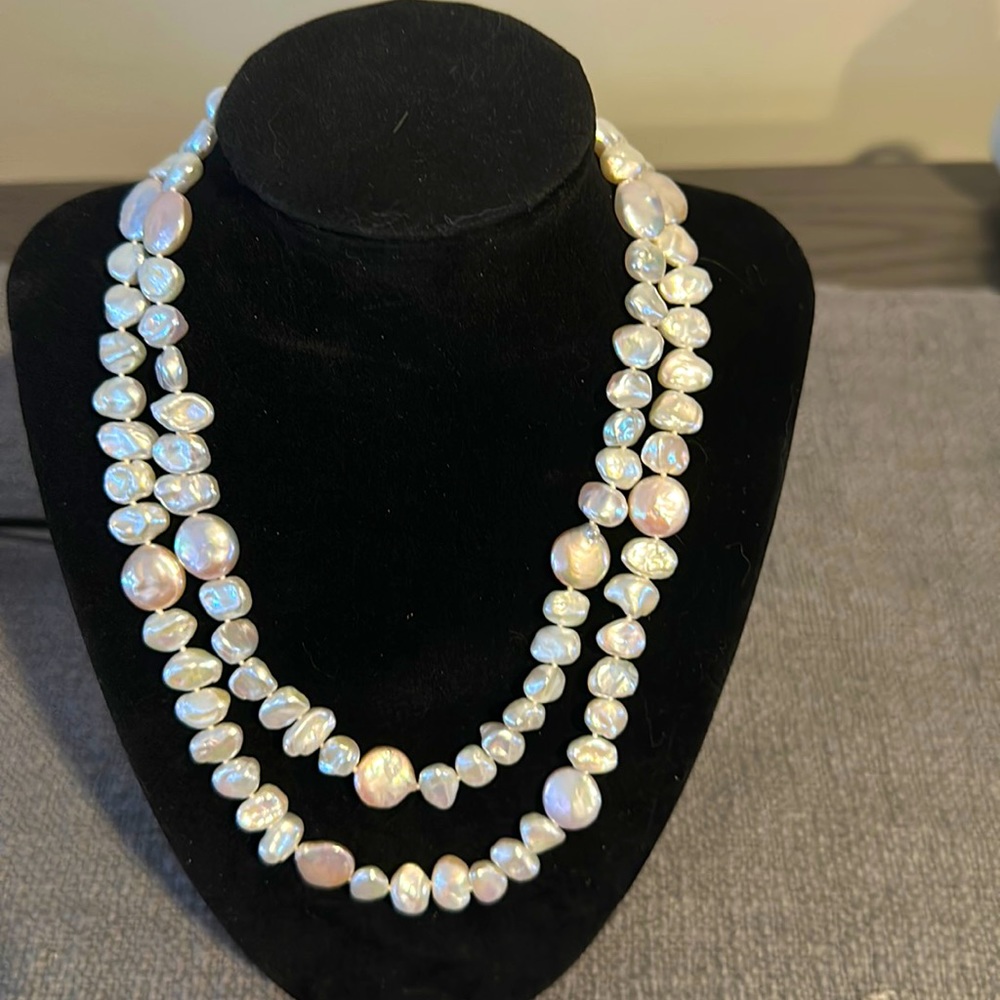 36” beaded necklace